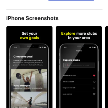 Zap Fitness App